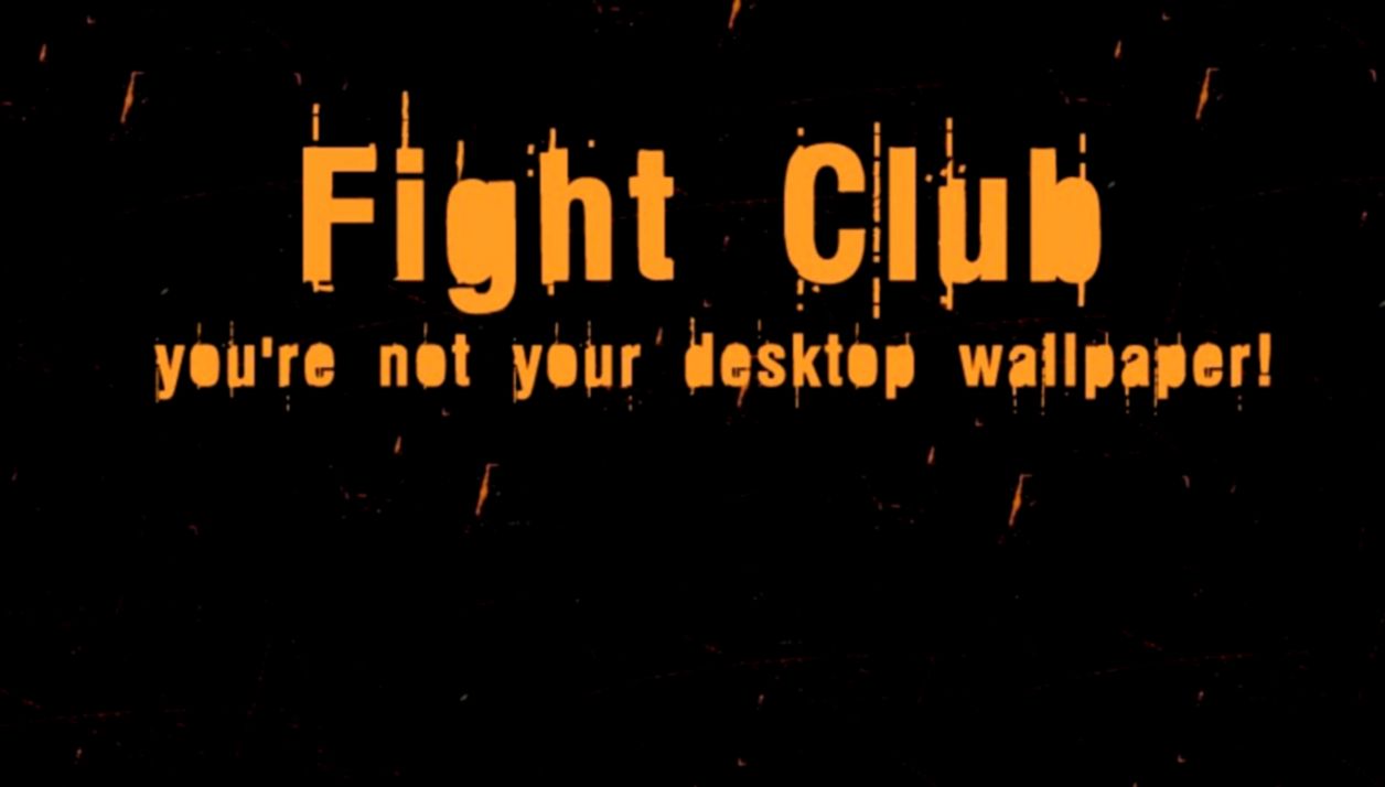 Fight Club HD Wallpapers and Backgrounds Fight Club HD Wallpapers and Backgrounds