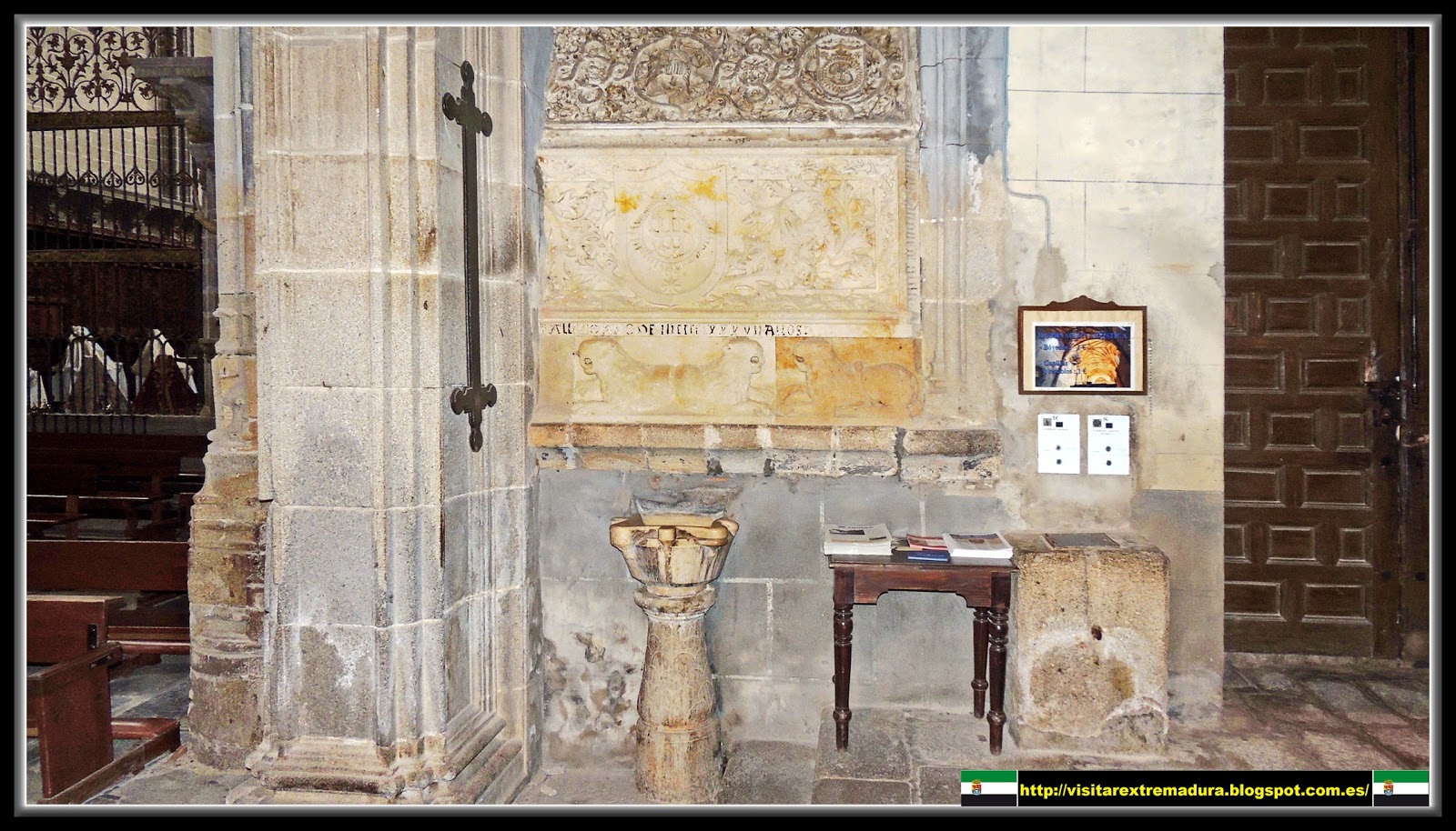 Coria. Catedral. Capilla Mayor. Sepulcro de Catalina Díaz.