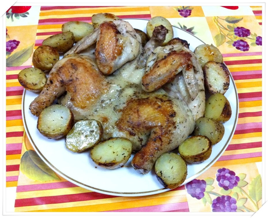 The Baking Biatch by Cynthia Lim Happy Call Pan Roasted Chicken