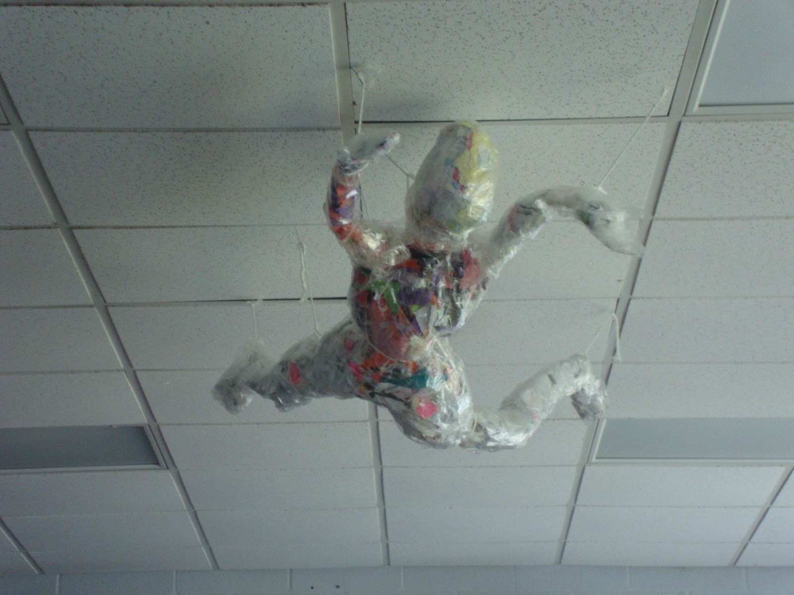 Art. Paper. Scissors. Glue! Packing Tape Sculptures