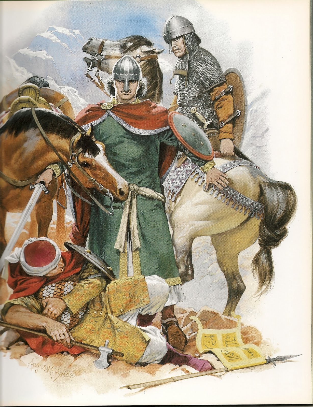 Angus McBride El Cid Ilustración Histórica Pinterest Angus McBride El Cid Ilustración Histórica Pinterest