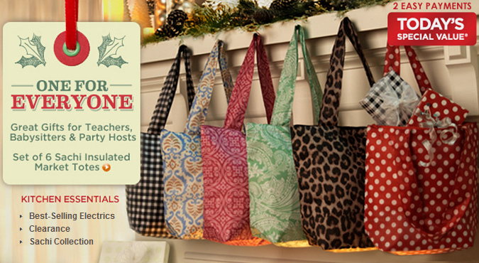 qvc insulated market tote