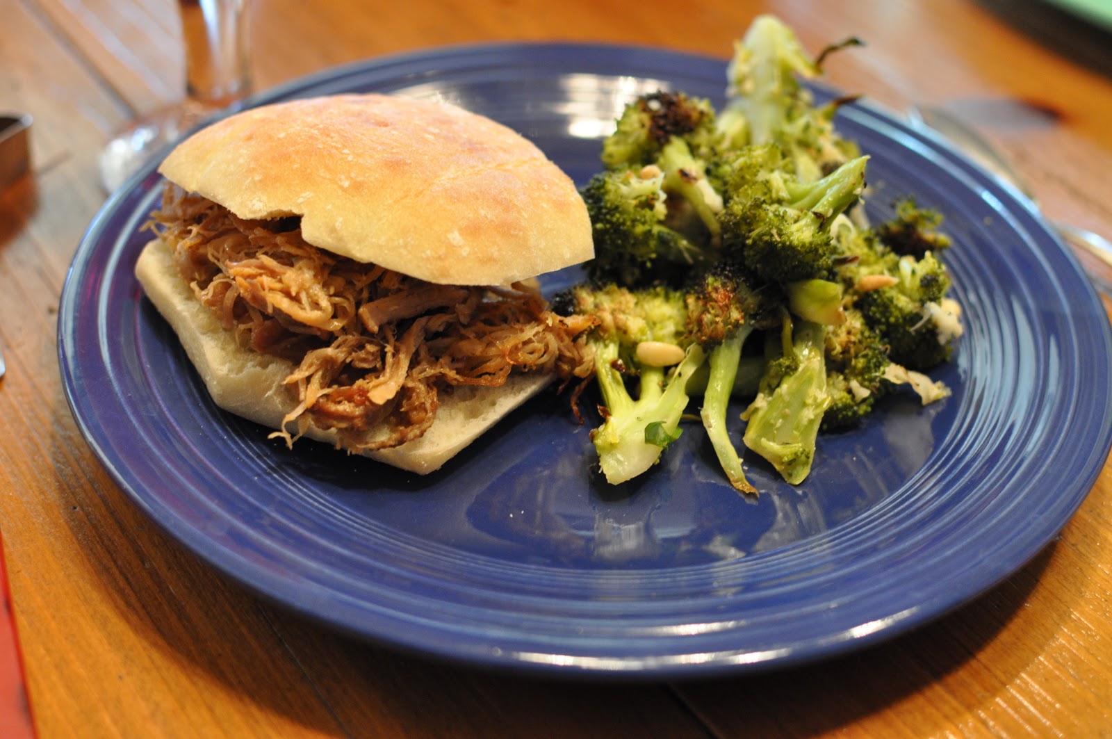 ARIZONA TRAVELER SPICY PULLED PORK Pioneer Woman Cooks PARMESANROASTED BROCCOLI Barefoot