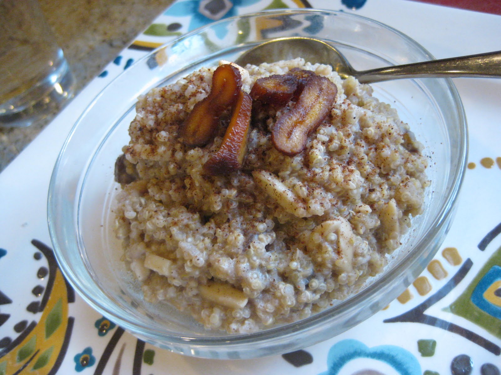 Sweet Peas and Pumpkins Vegan Creamy Quinoa Breakfast "Oatmeal"