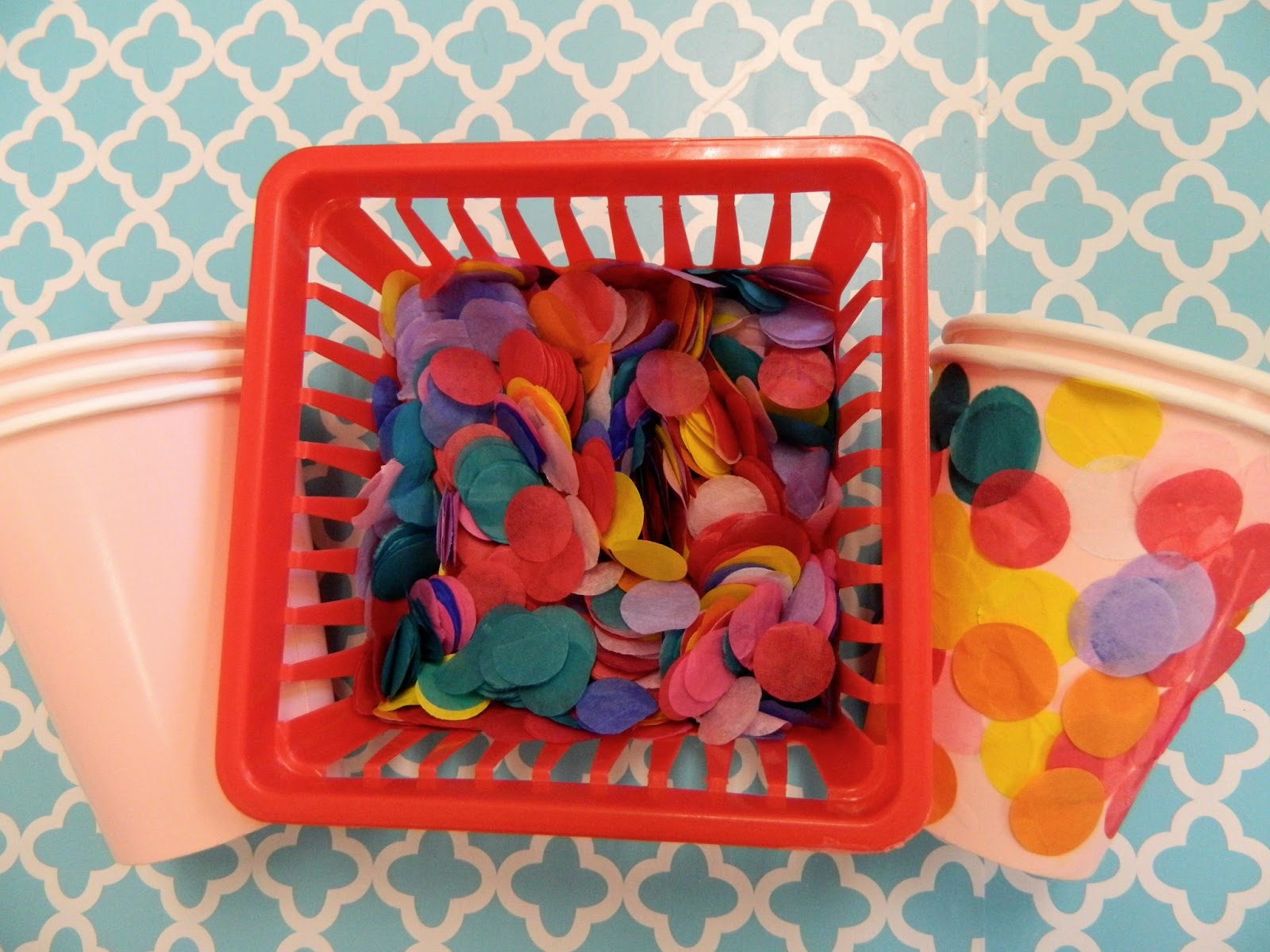 the vintage umbrella May Baskets part 2