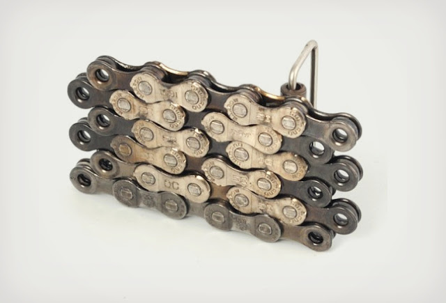 BIKE CHAIN BELT BUCKLES The latest we stumbled across are these Bike Chain Belt Buckles available from Bike Craft.