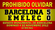 PROHIBIDO OLVIDAR BARCELONA 5 EMELEC 0 (barcelona sporting club idolo guayaquil ecuador goleada)