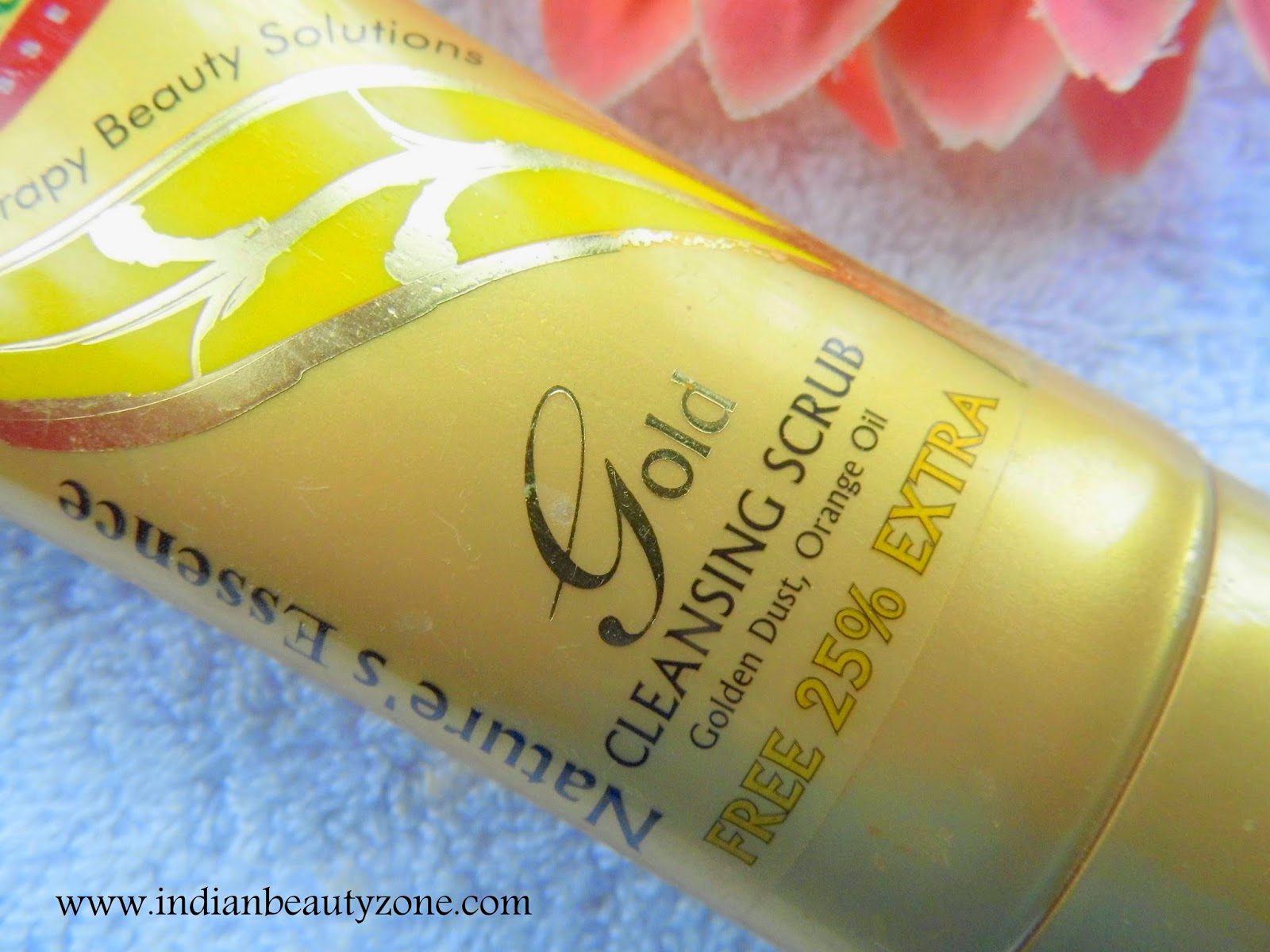 Indian Beauty Zone Nature's Essence Gold Cleansing Scrub Review