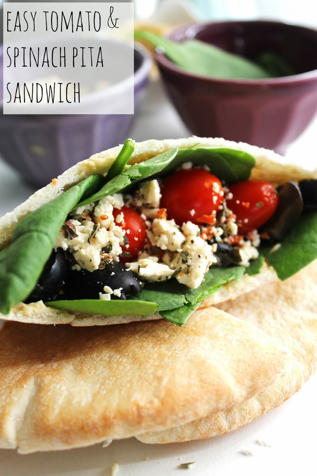BEAUTY & THE BEARD: MEDITERRANEAN PITA POCKET (so easy!)
