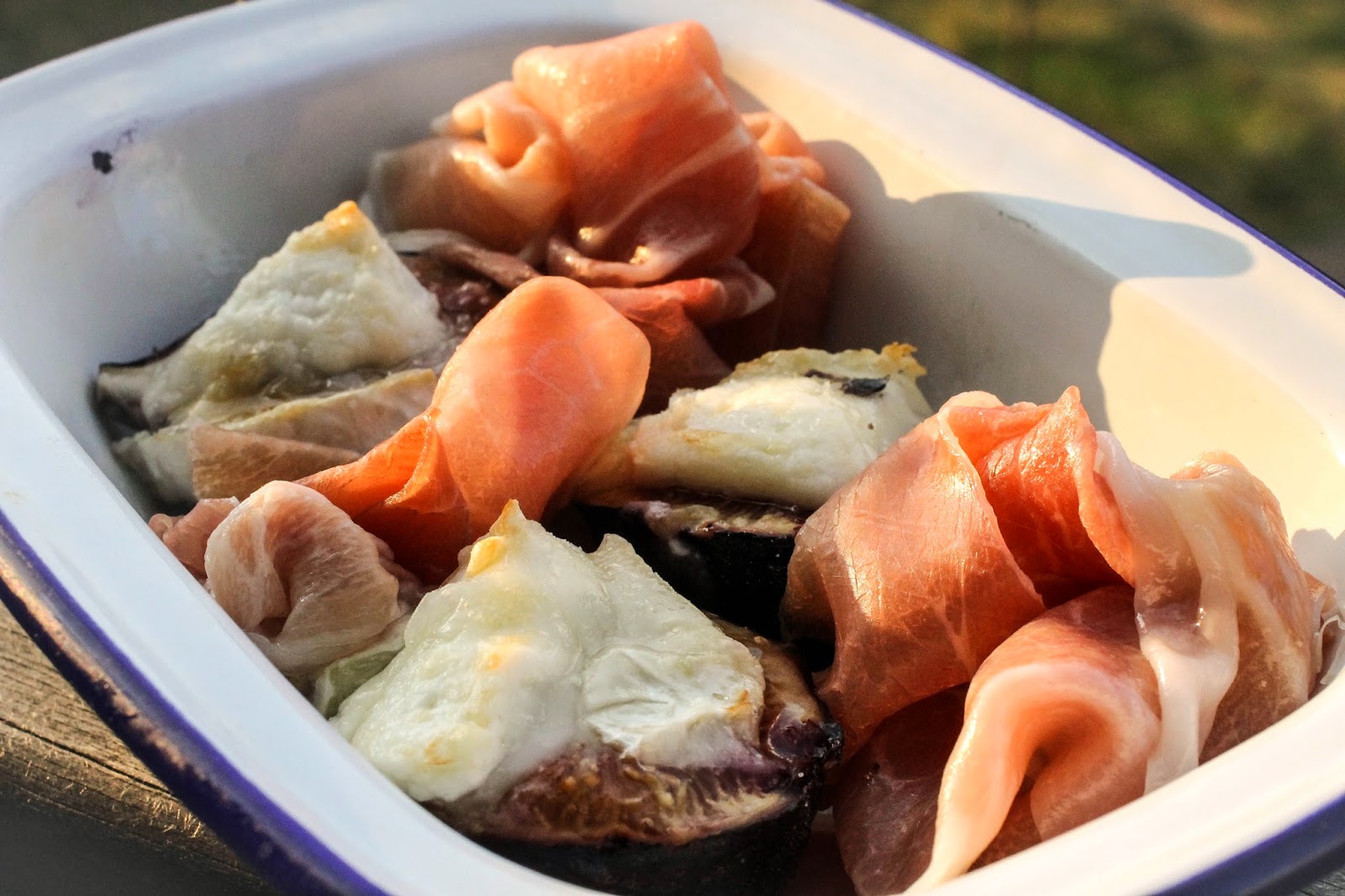 Three Bad Mice 3BM Kitchen Fresh Figs, Goats Cheese, Prosciutto