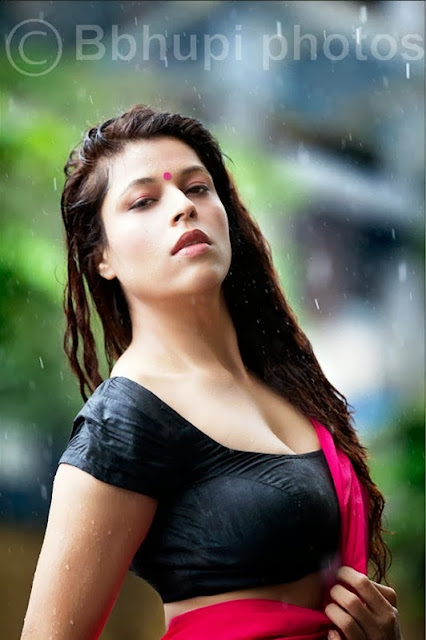 Jyothi Rana Hot Cleavage And Navel Show Photos In Saree Hot Blog  PhotosSexiezPix Web Porn