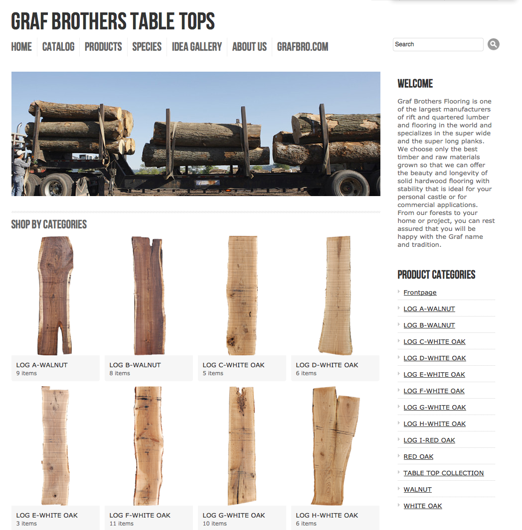 Graf Brothers Flooring Lumber Blog New Slab Shop Table Tops