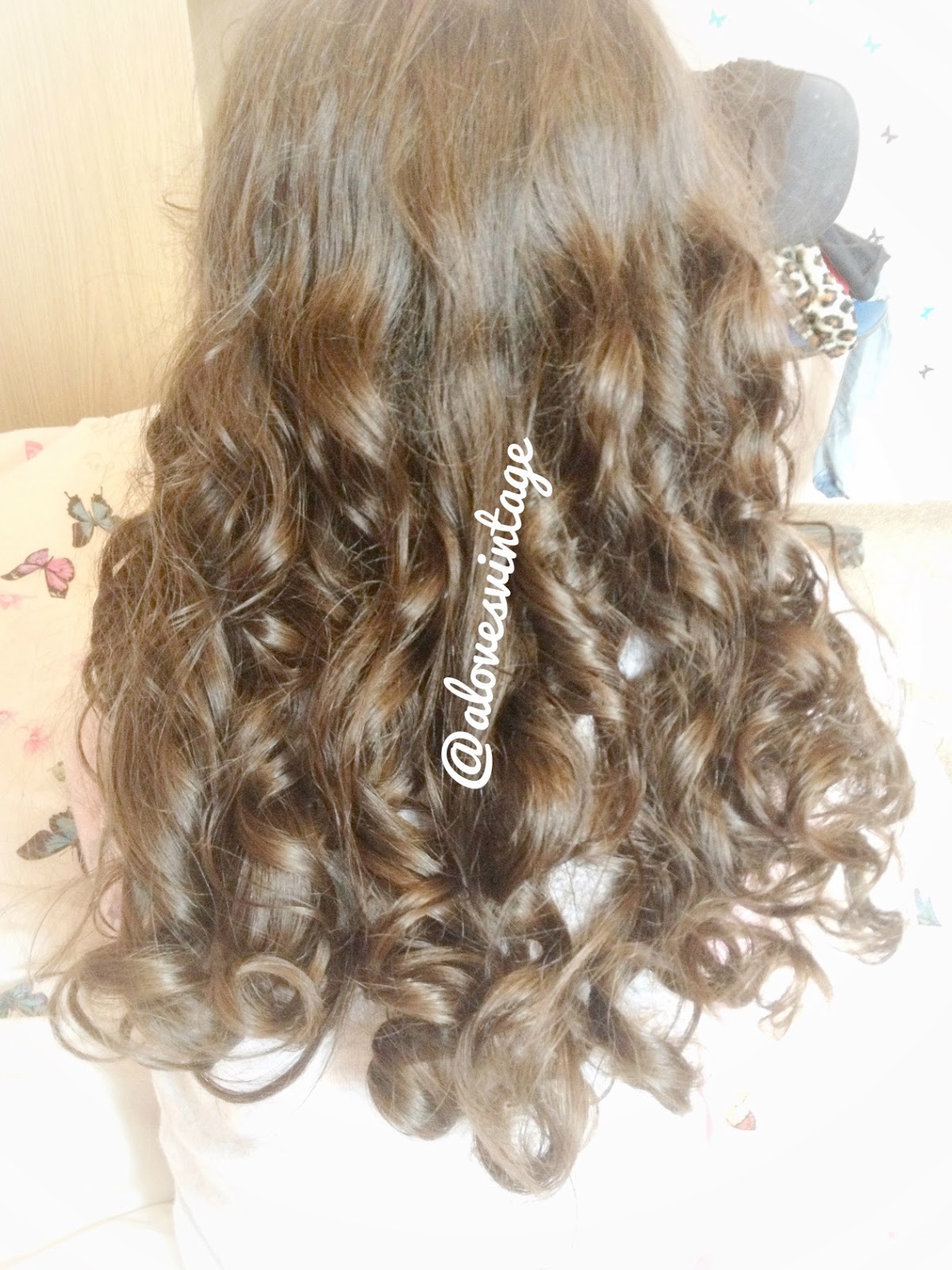 Heatless Hair Tutorial Curling Hair With bendy/flexi rollers! ♥ AIDA