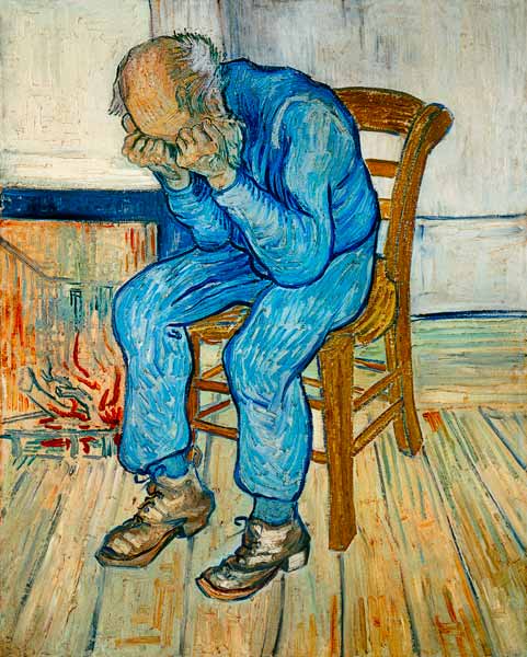 "Sulla soglia dell'eternità"; V. van Gogh; 1890