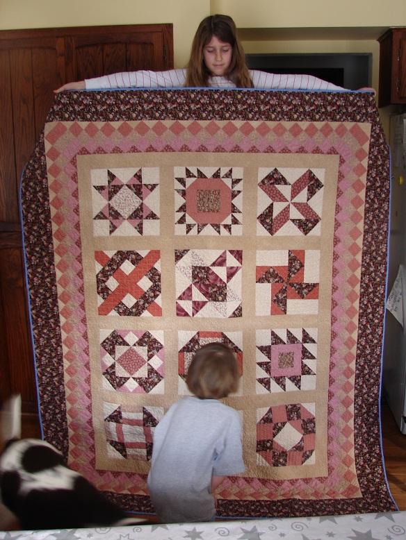 The Life of Riley Pioneer Sampler Quilt Finish