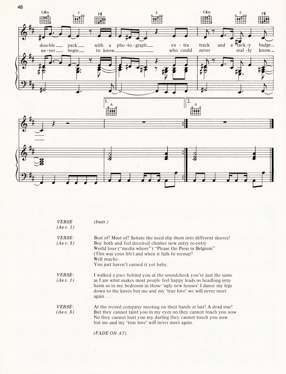 Smiths On Guitar Paint A Vulgar Picture