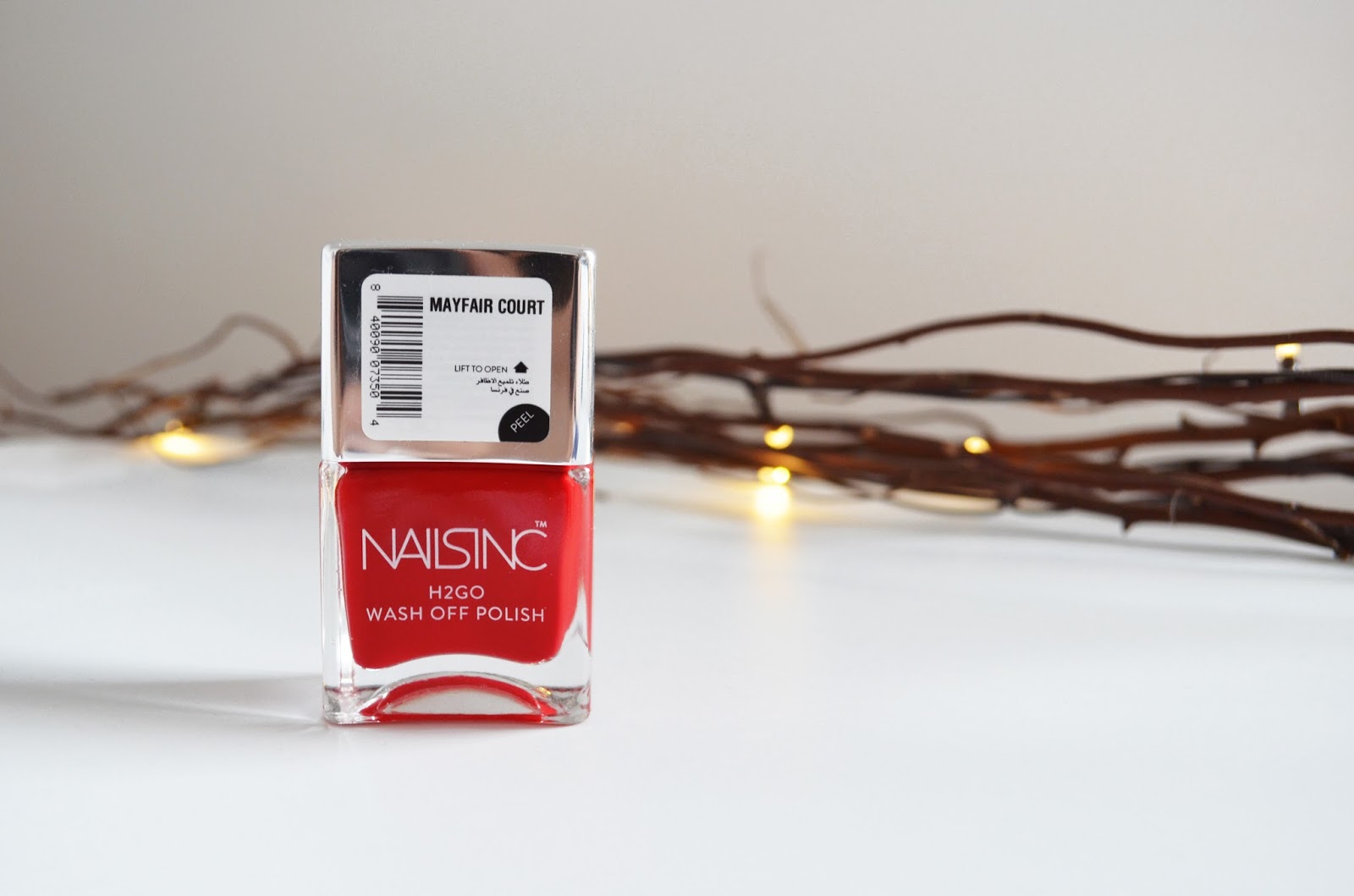 Nails Inc H2GO (halal friendly) Nail Varnish Review Mayfair Court