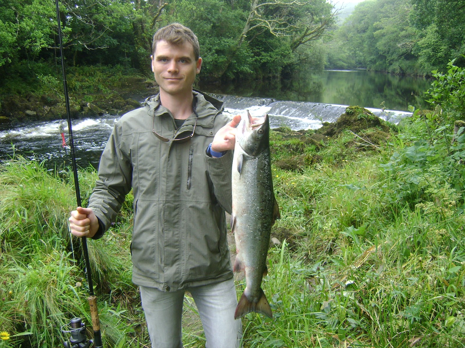 Salmon trout fishing in Ireland with Robert White