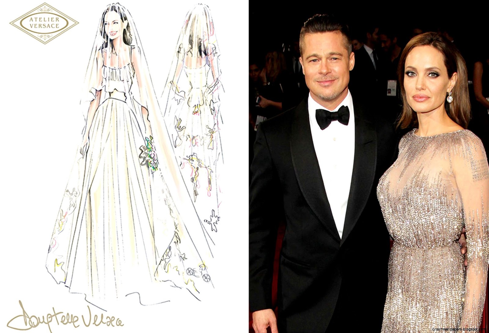 Angelina Jolie Wedding Dresses Angelina Jolie Wedding Dresses