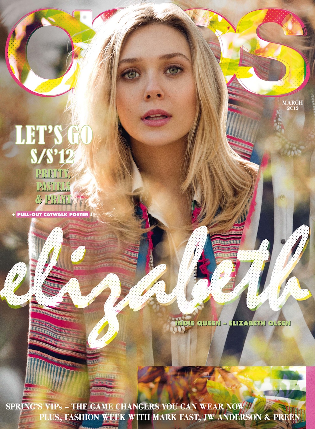 ASOS Magazine March 2012: Elizabeth Olsen by Todd Cole