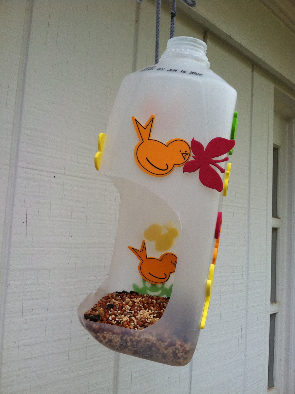 Camp Brighton Milk Carton Bird Feeders