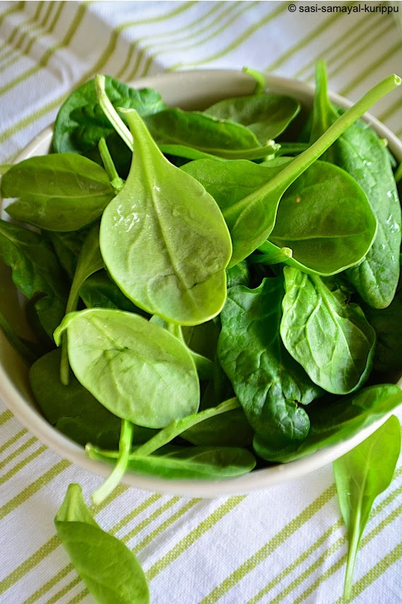 SASI'S KITCHEN Keerai Poricha Kootu