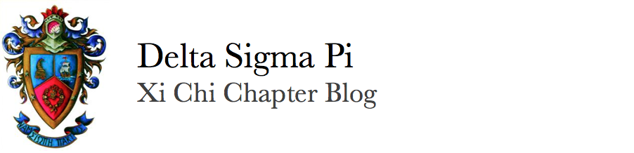 Delta Sigma Pi - Xi Chi Chapter Blog