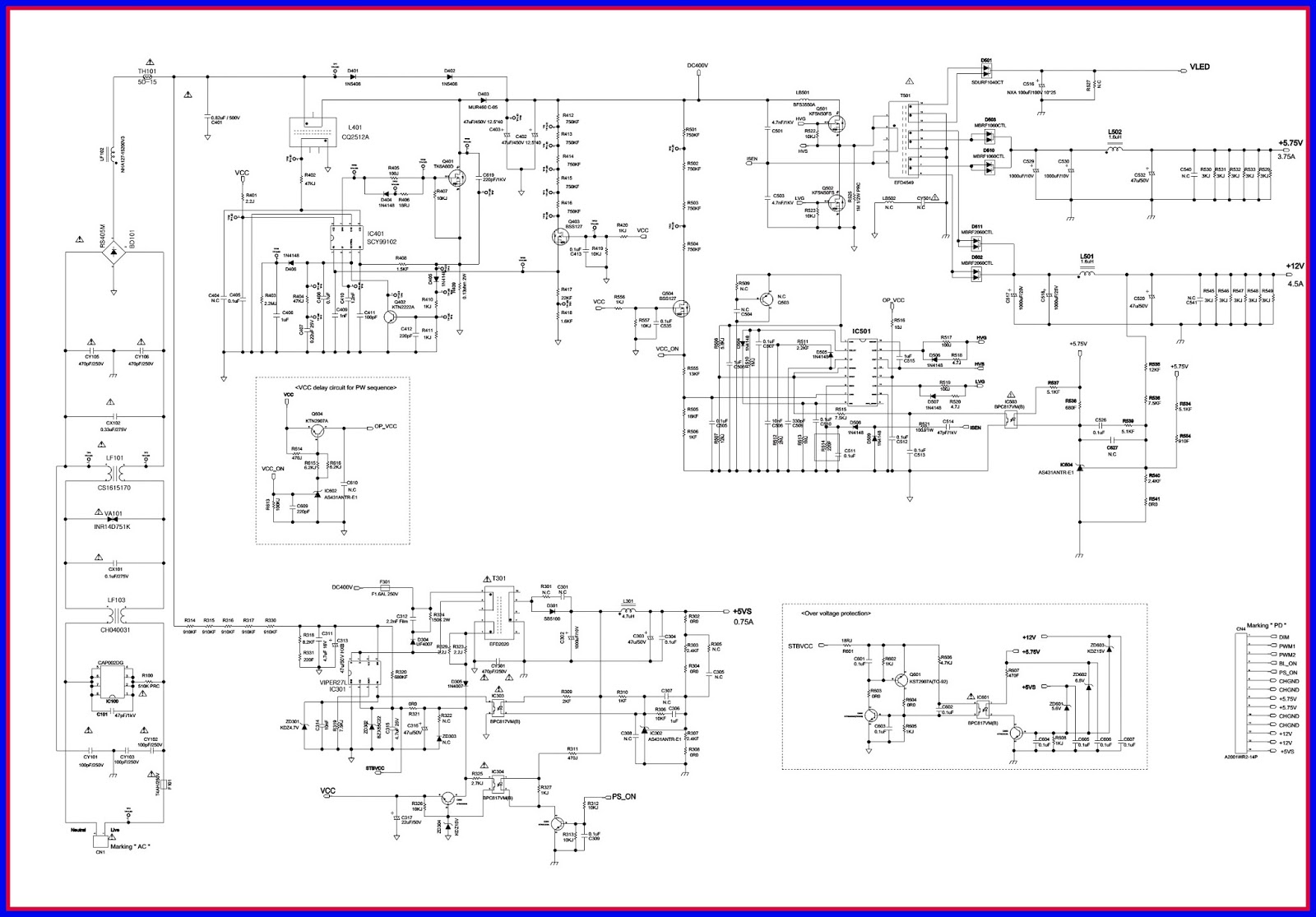 ELECTRONIC EQUIPMENT REPAIR CENTRE : SHARP LC-40LE540E - LC-46LE540E