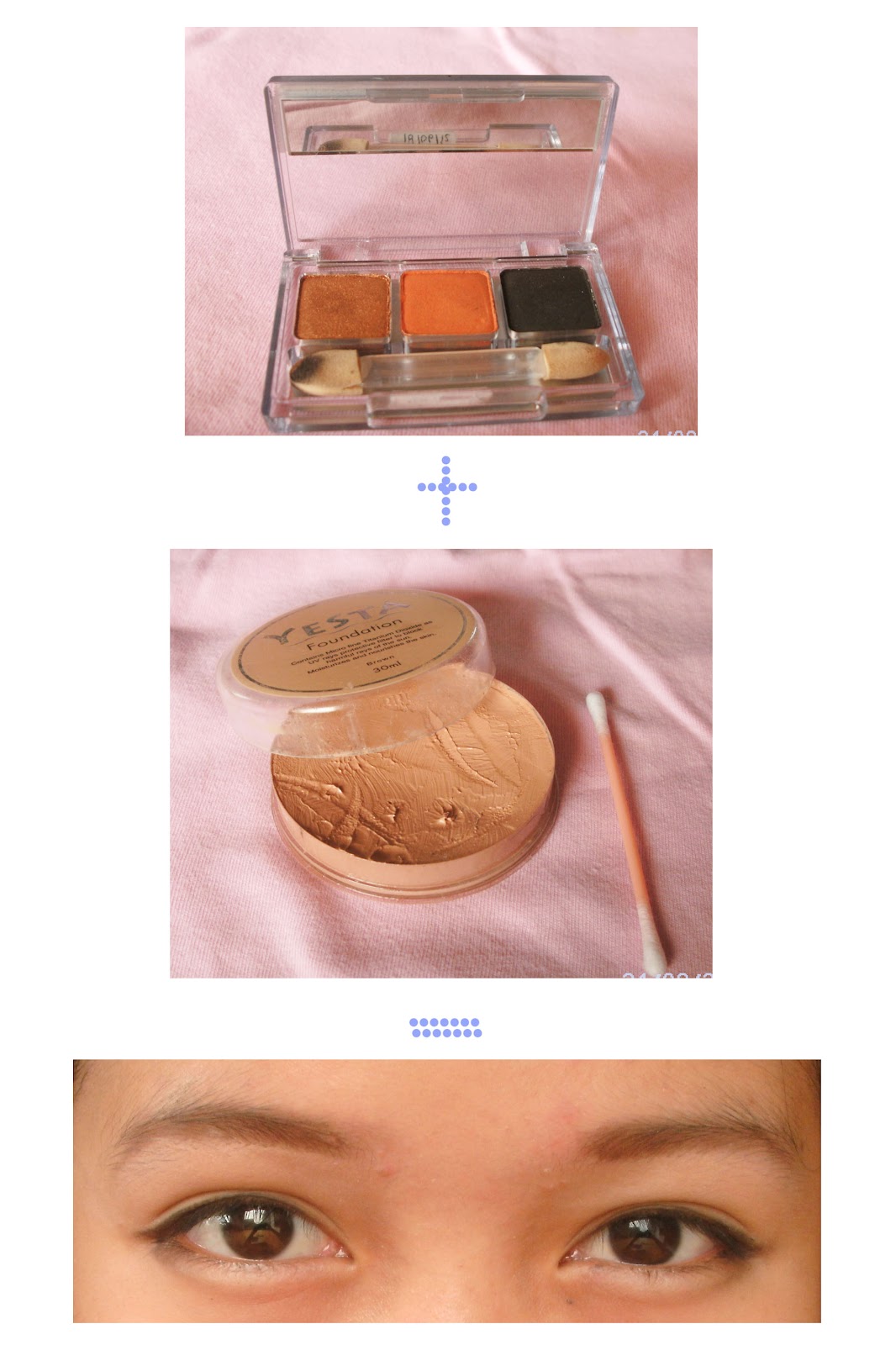 Beauty Blogger Indonesia by Lee Via Han Trick Eyebrows With Eye Shadow