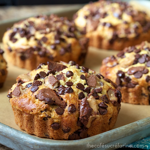 Toffee Bar Chocolate Chip Scones The Café Sucre Farine