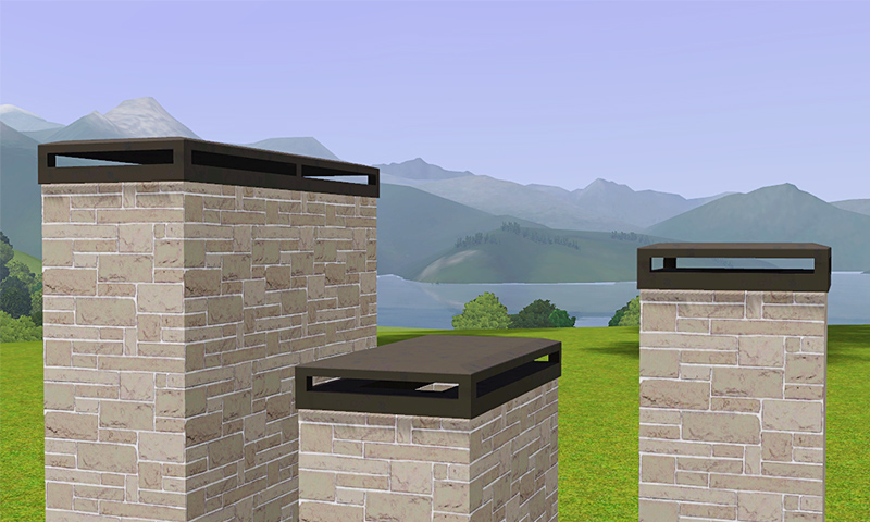 My Sims 3 Blog Decorative Chimney Caps By Gelina
