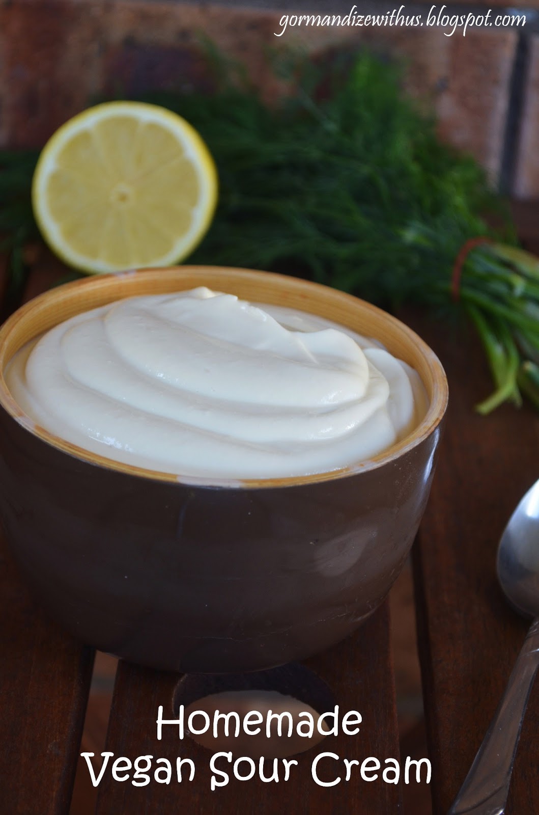 Gormandize Home Made Vegan Sour Cream