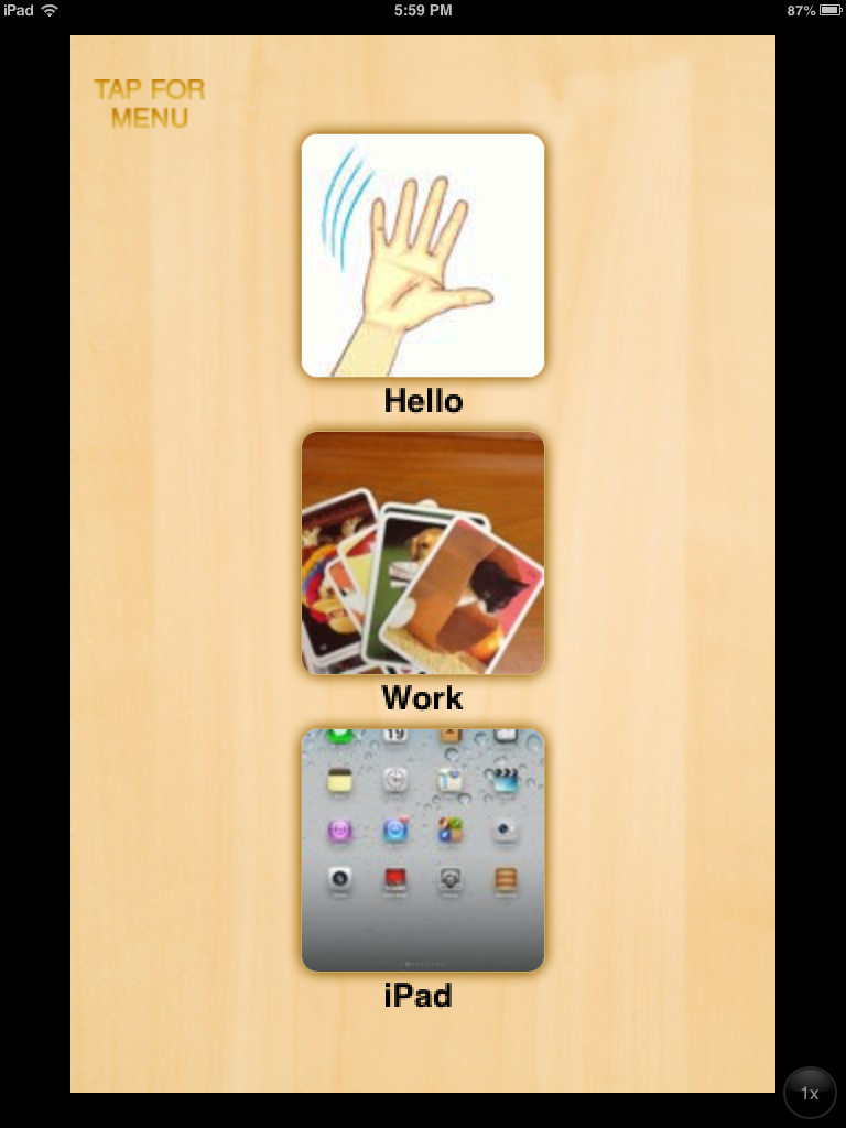sync up autism Sounding Board easy access AAC