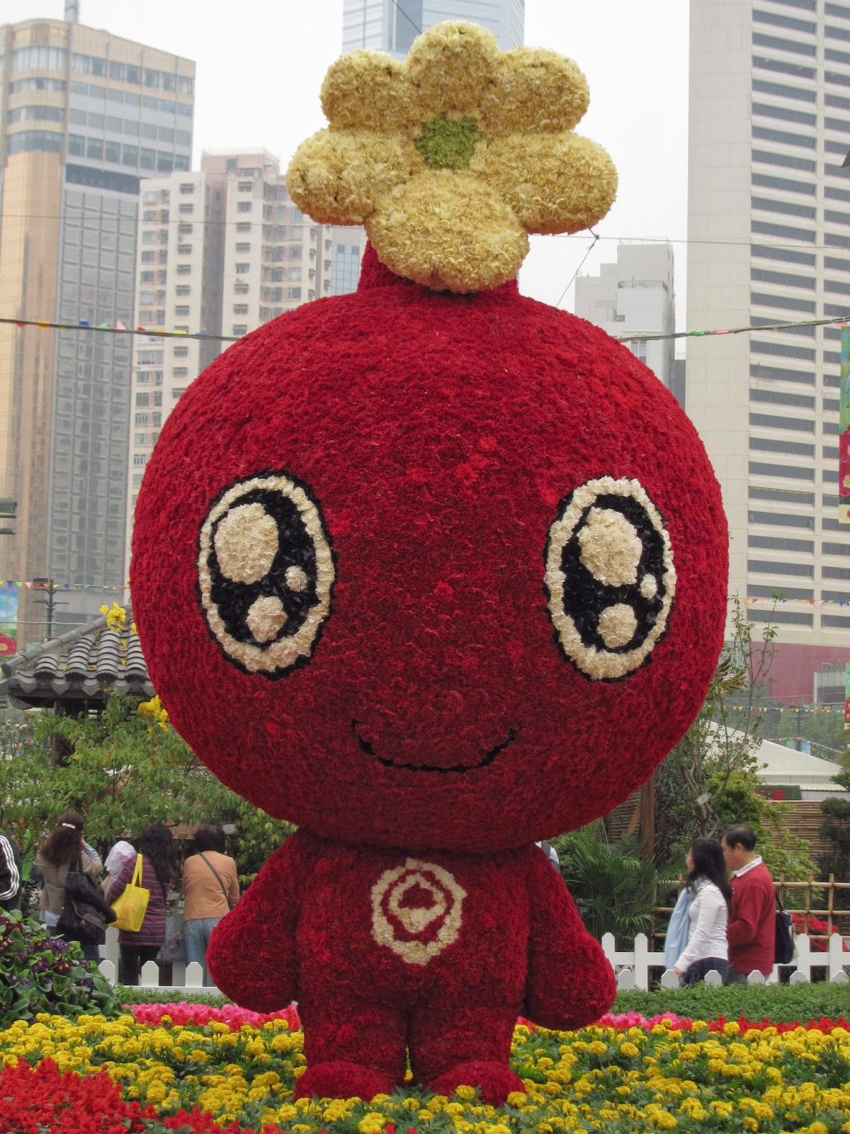 Hong Kong Flower Show 2011 at Victoria Park Hong Kong Trip Day 3