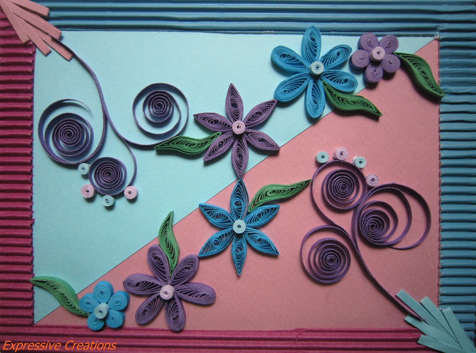 Paperie Expressions Simple Quilled card