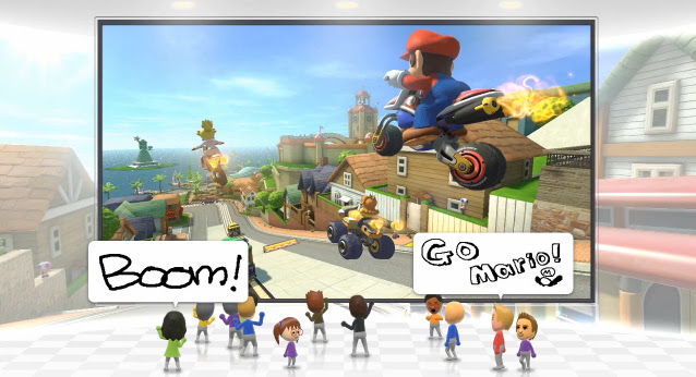 Jogadores poderão postar vídeos e fotos de Mario Kart 8 (Wii U) no Miiverse Imagem