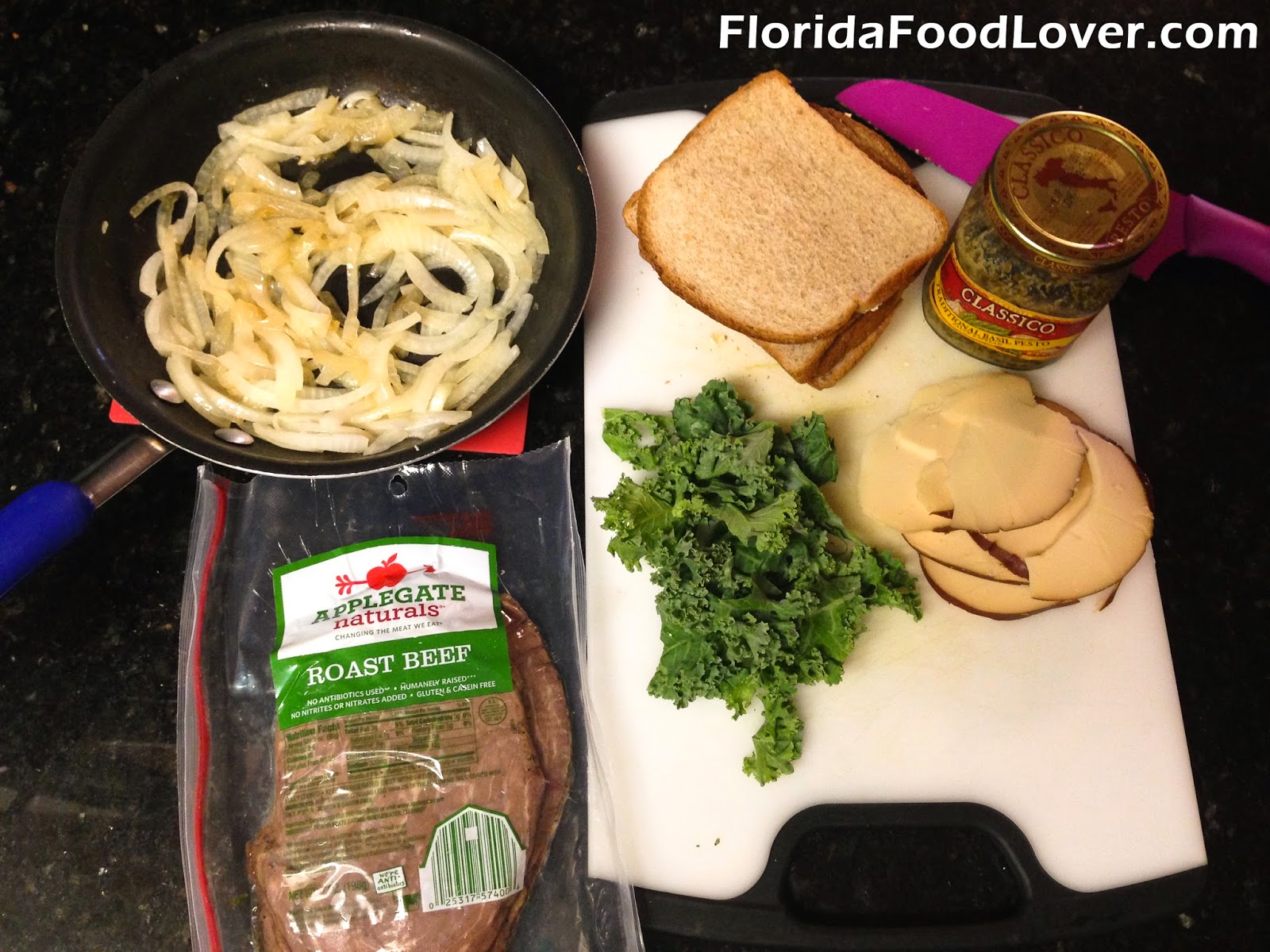 Florida Food Lover Roast Beef Sandwiches with Caramelized Onions