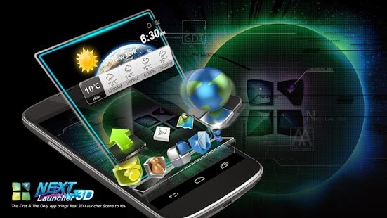 Next Launcher 3D Shell v3.13 Build 135 Apk Next Launcher 3D Shell v3.13 Build 135 Apk