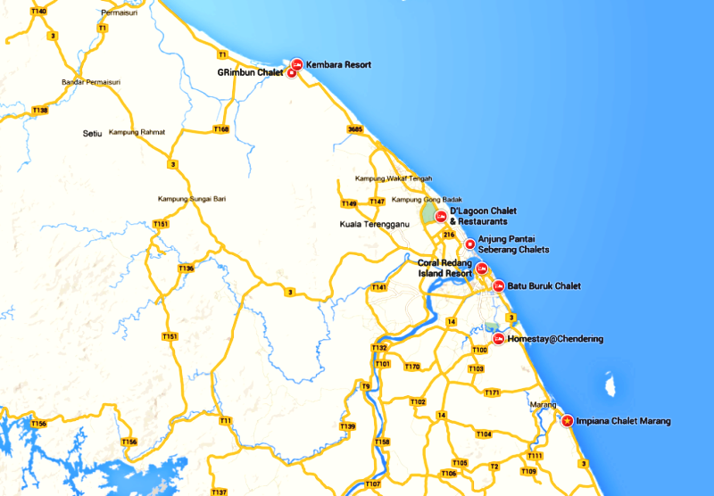 Maps Terengganu