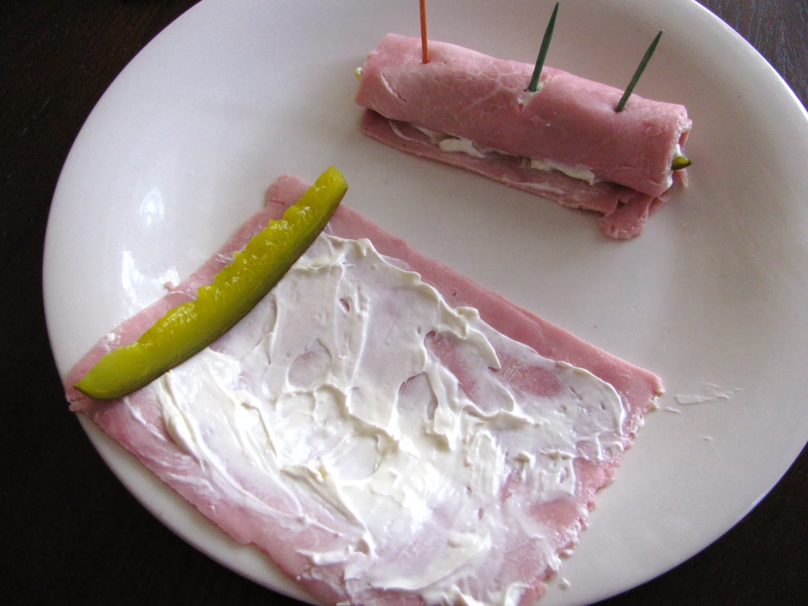 Easy Peasy Healthy Recipes Cream Cheese Pickle Roll Ups
