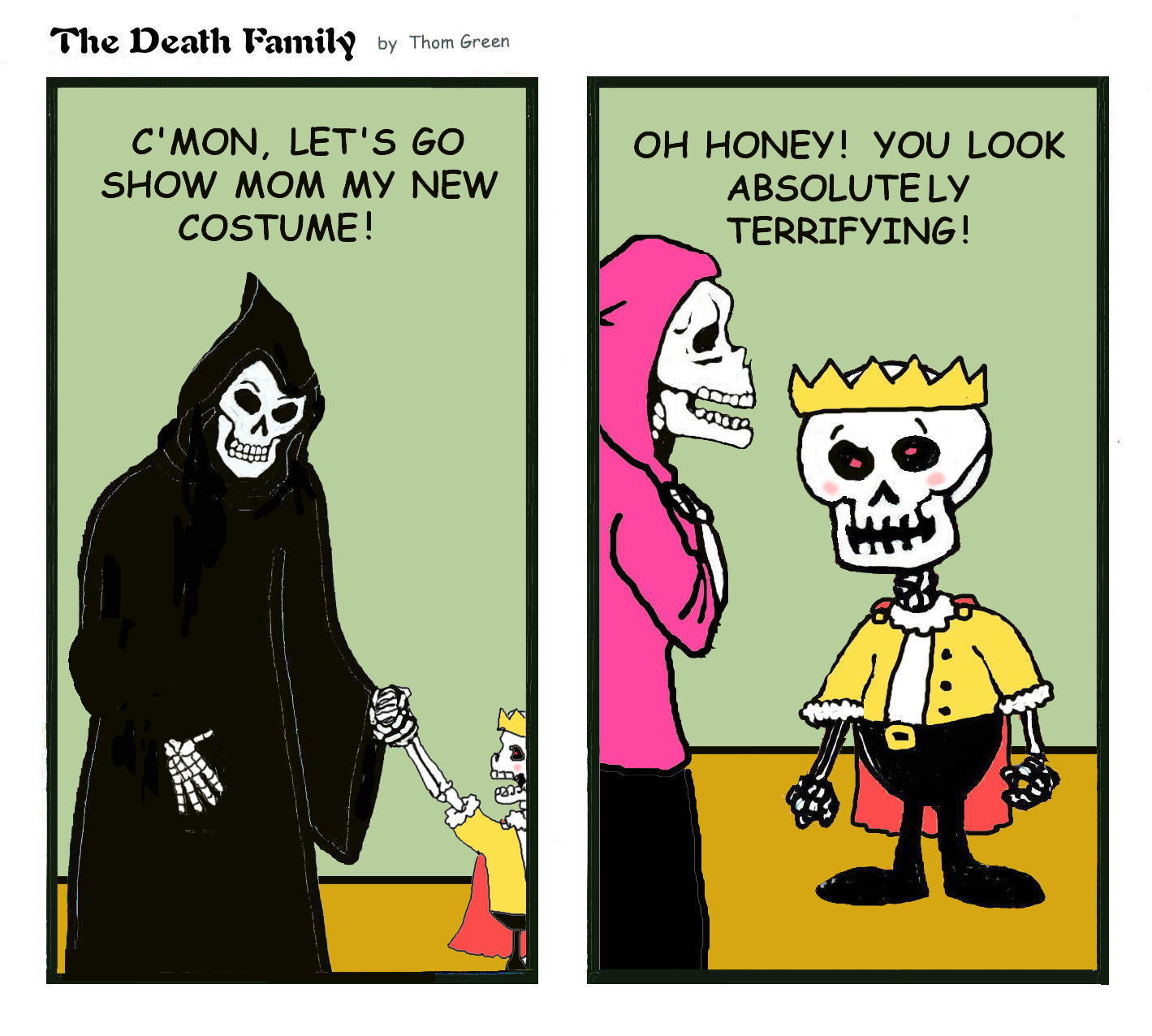 The Death Famly by Thom Green Cartoon #20