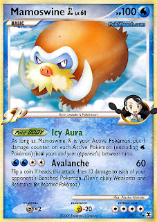 Mamoswine Pokemon Card Rising Rivals set