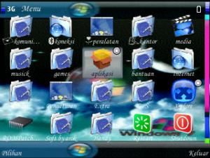 tema pemandangan keren symbian s60v3