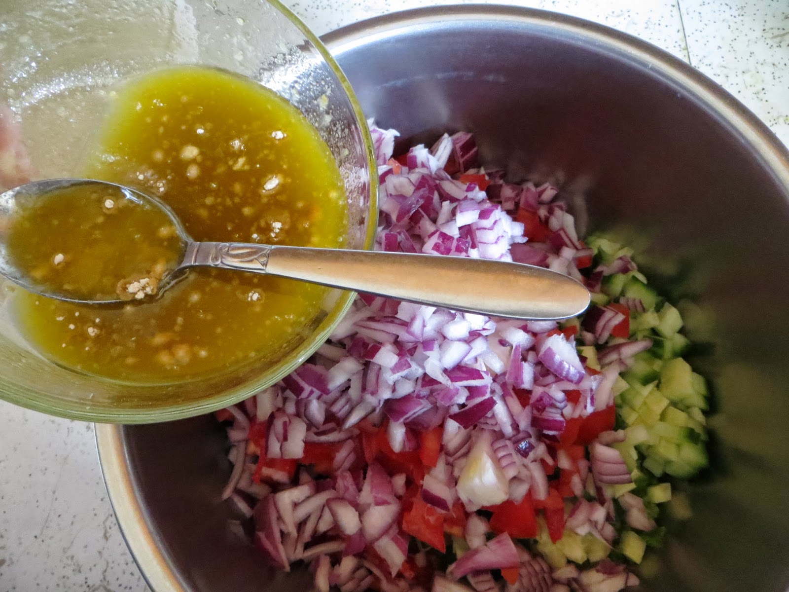 Systemic Candida Bittermelon Salad (raw)