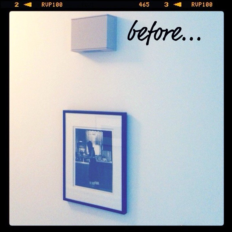 Small Town Chic DIY doorbell cover