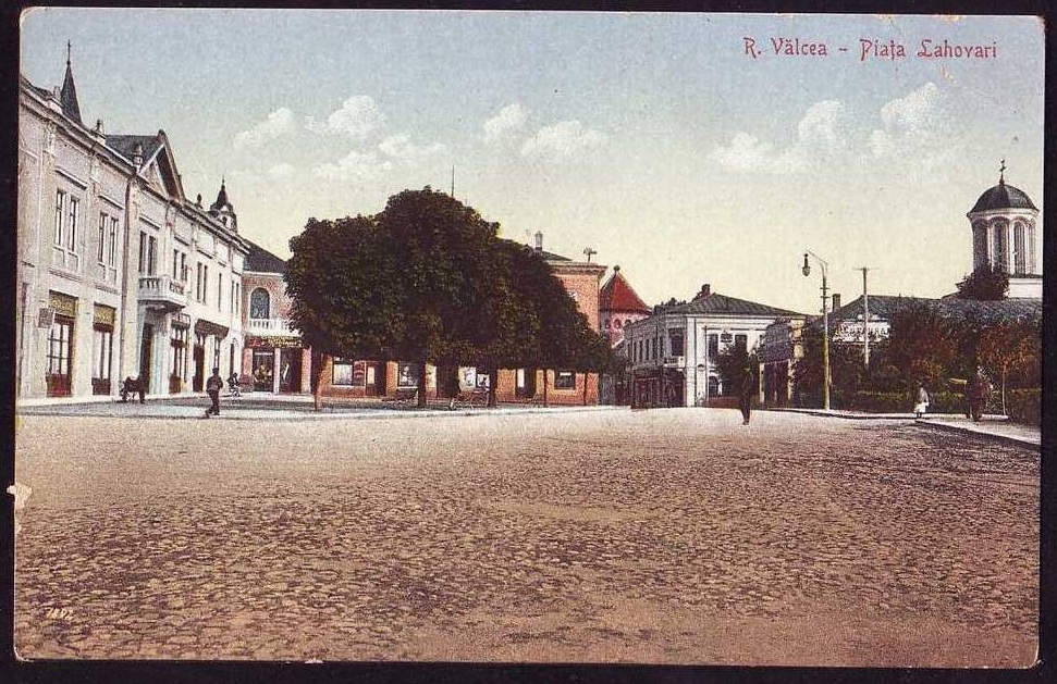 Amintiri din Vechiul Regat Ramnicul vechi Piata Lahovary