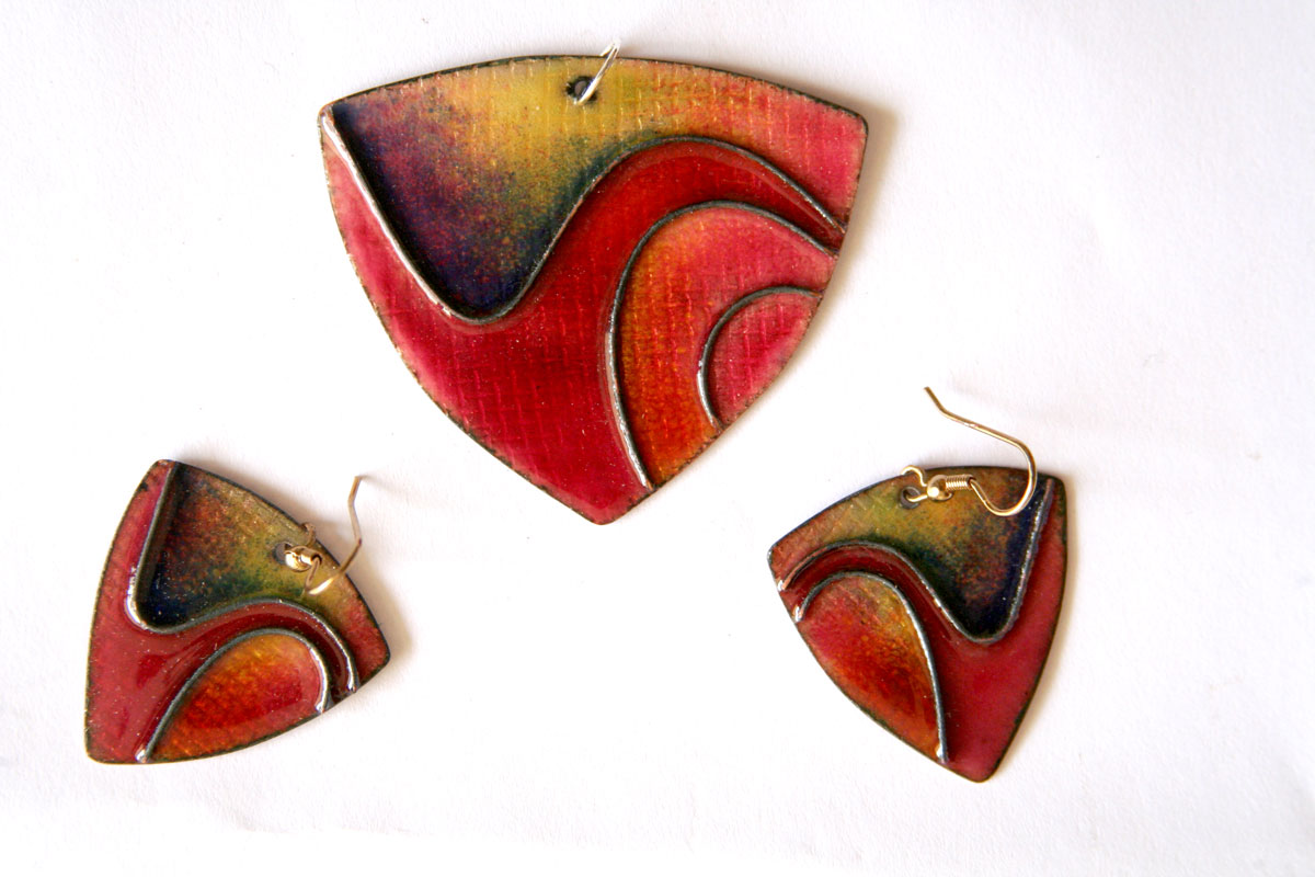 VITREOUS ENAMEL JEWELLERY
