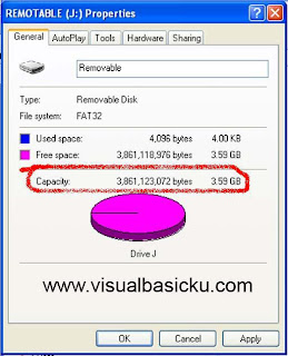 Menambah Kapasitas USB Flasdisk dengan Skymedi Fix 2gb Capacity