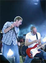 Roger Daltrey and Pete Townshend