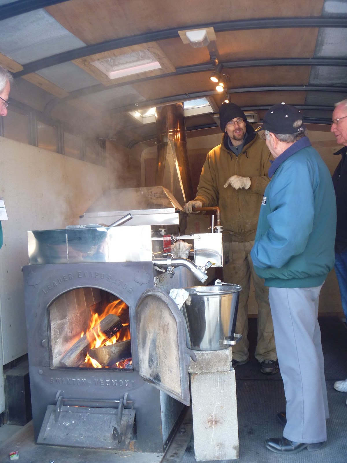 My Homemade Iowa Life ISU's mobile maple syrup sugar shack